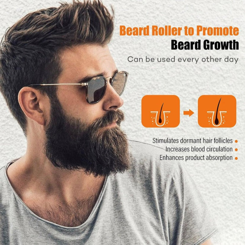 Beard Derma Roller for Beard Growth , 0.25mm